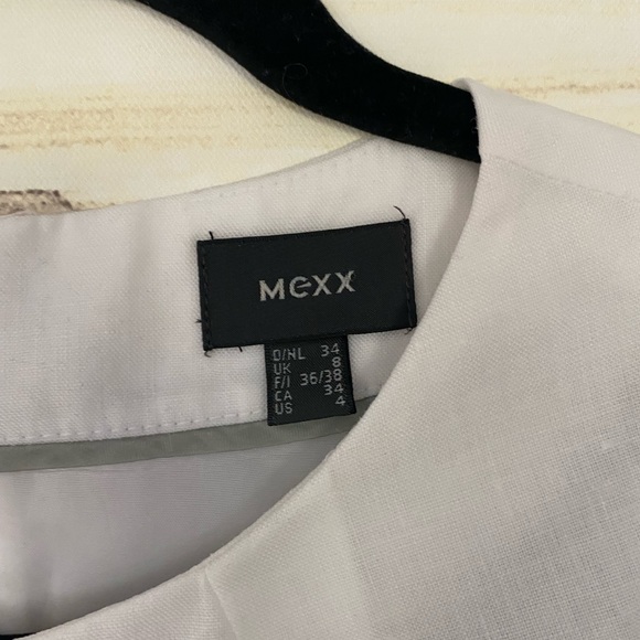 Linen white dress with pockets by Mexx - Picture 4 of 7